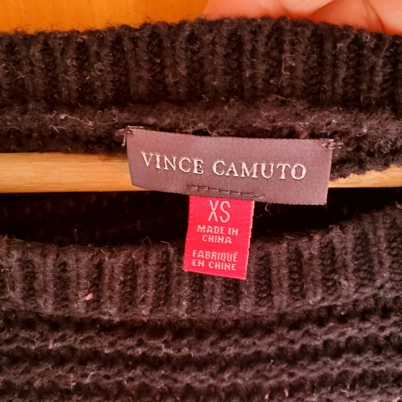 Vince Camuto Open Weave Colour Block Sweater size XS - Picture 2 of 5